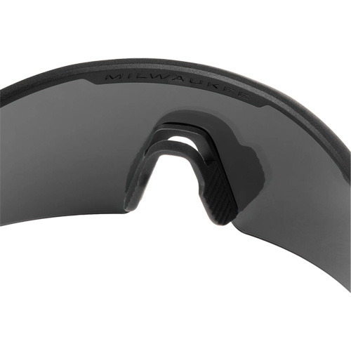 Wraparound Safety Glasses, Red/Mirror Lens, Anti-Scratch, ANSI Z87+/Meets/Exceeds CSA Z94.3 Distribution Jean Lapalme