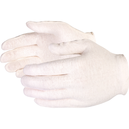 Heavyweight Jersey Inspector Gloves, Poly/Cotton, Hemmed Cuff, Men's Distribution Jean Lapalme