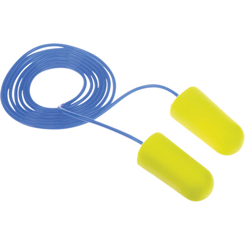 E-A-Rsoft Yellow Neon Earplugs, Bulk - Polybag, Corded Distribution Jean Lapalme