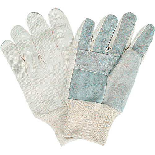 Standard-Duty Work Gloves, Large, Split Cowhide Palm Distribution Jean Lapalme