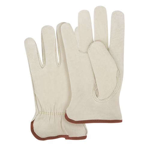 Gants pour conducteurs &agrave; ajustement serr&eacute;, Grand, Paume en Cuir fleur de vache Distribution Jean Lapalme