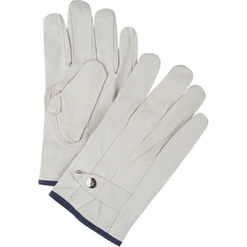 Gants de cordeur d'usage standard, T-Grand, Paume Cuir fleur de vache Distribution Jean Lapalme