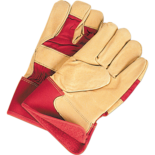 Gants d'ajusteur doubl&eacute;s pour l'hiver &agrave; chaleur sup&eacute;rieure, Grand, Paume en Cuir fleur de porc, Doublure en Thinsulate Distribution Jean Lapalme