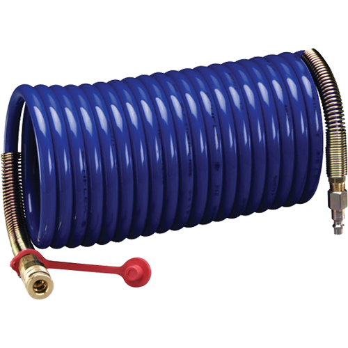 3M Series Loose Fitting Facepieces with Supplied Air-SUPPLIED AIR HOSES, Coiled High Pressure, 25' Distribution Jean Lapalme