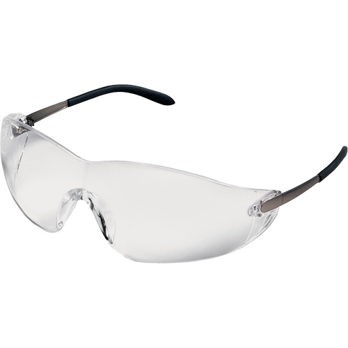 Lunettes de s&eacute;curit&eacute; Blackjack, Lentille Transparent, Anti-&eacute;gratignures, ANSI Z87+/R&eacute;pond ou surpasse la norme CSA Z94.3 Distribution Jean Lapalme