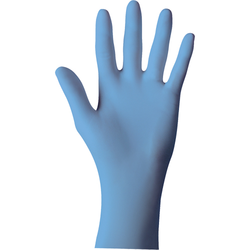 Gants N-Dex 6005PF, Moyen, Nitrile, 4 mils, Sans poudre, Bleu Distribution Jean Lapalme