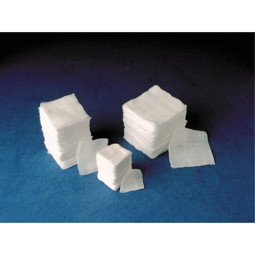 &eacute;ponges de gaze, Tampon, 4" lo x 4" la, Dispositif m&eacute;dical Classe 1 Distribution Jean Lapalme