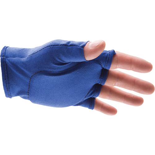 Doublures antichocs pour gants sans doigts, main gauche, 6/T-petit, Paume en Synth&eacute;tique, Poignet &agrave; enfiler Distribution Jean Lapalme