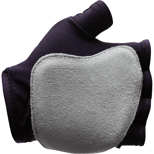 Gants antichocs sans doigts, main droite, T-petit, Paume en Cuir refendu, Poignet &agrave; enfiler Distribution Jean Lapalme