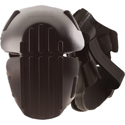 Hard Shell Knee Pads, Hook and Loop Style, Plastic Caps, Foam Pads Distribution Jean Lapalme