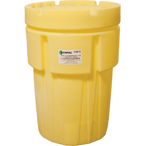 Baril de r&eacute;cup&eacute;ration Poly-Overpack 110 , 103 gal. US, Stationnaire Distribution Jean Lapalme
