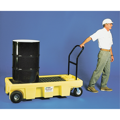 Chariots Poly-Spillcart ATC, 66,5" lo x 29" la x 46,9" h, Cap. de d&eacute;versement 57 gal. US Distribution Jean Lapalme
