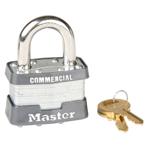 Pin Tumbler Padlock, Keyed Alike, Laminated Steel, 1-3/4" Width Distribution Jean Lapalme