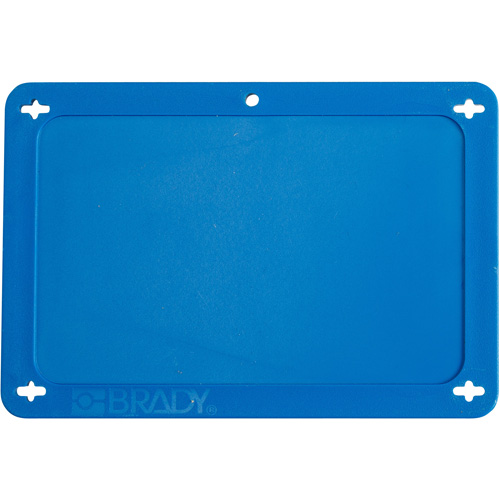 &eacute;tiquette vierge pour vanne, Plastique, 4-3/4" la x 3-1/4" h Distribution Jean Lapalme