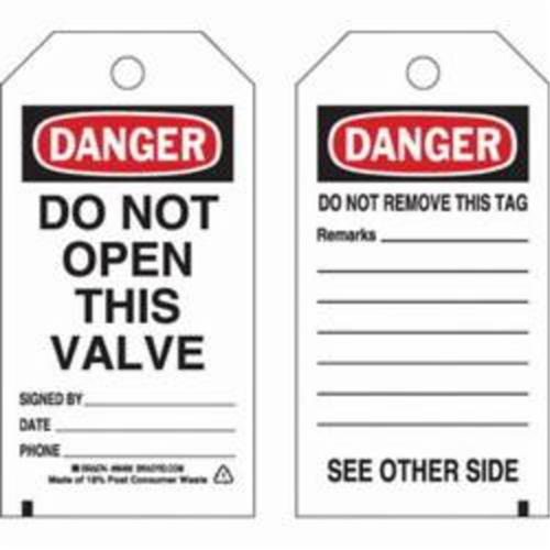 &eacute;tiquettes de s&eacute;curit&eacute; auto-plastifiantes, Polyester, 3" la x 5-3/4" h, Anglais Distribution Jean Lapalme