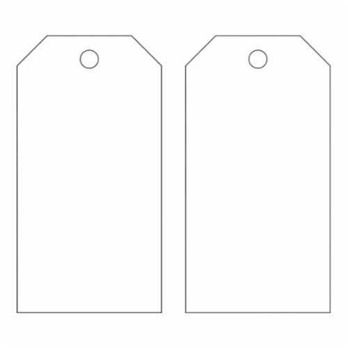 &eacute;tiquettes vierges autoplastifiantes pour la pr&eacute;vention des accidents, M&eacute;tal, 3" la x 5-3/4" h Distribution Jean Lapalme