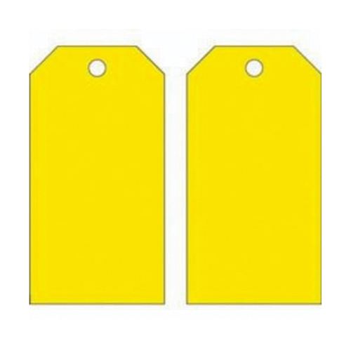 &eacute;tiquettes vierges autoplastifiantes pour la pr&eacute;vention des accidents, M&eacute;tal, 3" la x 5-3/4" h Distribution Jean Lapalme