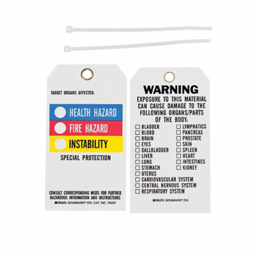 &eacute;tiquettes du droit &agrave; l'information, Polyester, 3" la x 5-3/4" h, Anglais Distribution Jean Lapalme