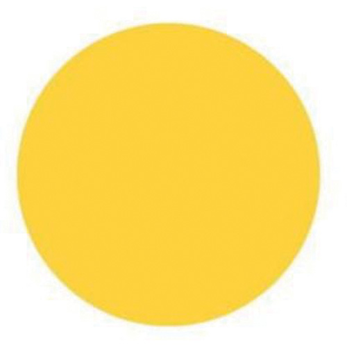 Round Write-On Labels, Circle, 1.5" L x 1.5" W, Yellow Distribution Jean Lapalme