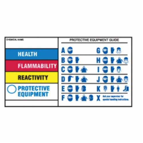 &eacute;tiquettes de protection pour &eacute;quipement, Polyester, Feuille, 7" lo x 4" la Distribution Jean Lapalme