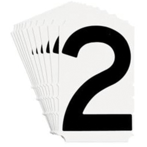 &eacute;tiquettes de lettres et chiffres gothiques individuels Quick-Align, 2, 4" h, Noir Distribution Jean Lapalme