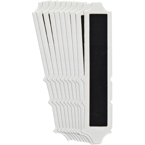 Quick-Align&reg;Individual Gothic Number and Letter Labels, I, 4" H, Black Distribution Jean Lapalme