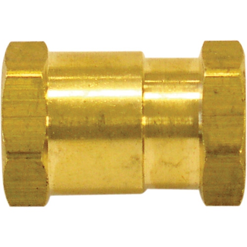 Female Hex Nipple, Brass Distribution Jean Lapalme