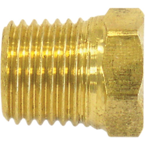 Bouchon de tuyau (t&ecirc;te hexagonale), 1/2" dia., Laiton Distribution Jean Lapalme