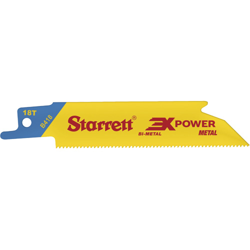 Fastcut General Purpose Reciprocating Blades, Bi-Metal, 18 TPI, 4" L x 3/4" W Distribution Jean Lapalme