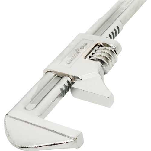 Automotive Wrench, 15" L, 19.3 mm Max Width, Chrome Distribution Jean Lapalme