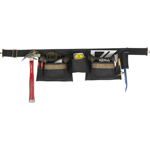 Ceinture &agrave; outils combin&eacute;e de luxe, Polyester, Noir Distribution Jean Lapalme