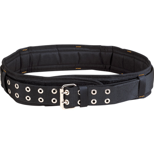 Ceinture matelass&eacute;e large, Polyester, Noir Distribution Jean Lapalme