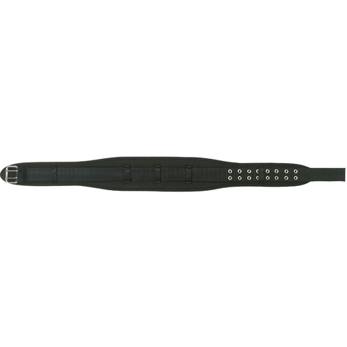 Ceinture de confort matelass&eacute;e de 5" de largeur, Toile, Noir Distribution Jean Lapalme