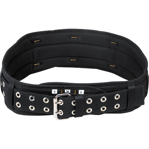 Ceinture de confort matelass&eacute;e de 5" de largeur, Nylon, Noir Distribution Jean Lapalme