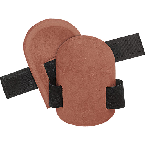 Molded Knee Pad, Hook and Loop Style, Rubber Caps, Rubber Pads Distribution Jean Lapalme