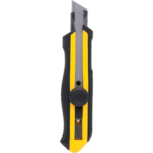 Couteau &agrave; lame cassable Dynagrip, 18 mm, Acier, Prise en Plastique Distribution Jean Lapalme