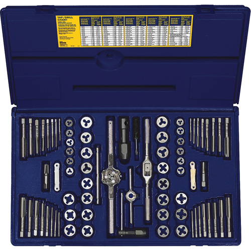 Tap & Hex Die Set, 76 Pieces Distribution Jean Lapalme
