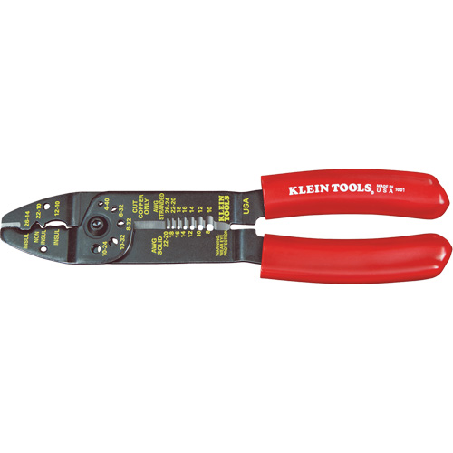 Outil multifonction : d&eacute;nudeur, sertisseur et coupe-fil, 8-1/2" l Distribution Jean Lapalme