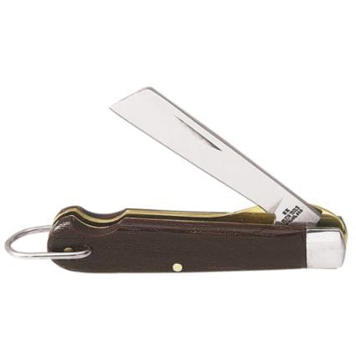 Couteau de poche avec lame &agrave; chantourner, 2-1/4" lame, lame en Acier inoxydable, poign&eacute;e en Plastique Distribution Jean Lapalme