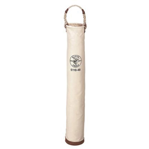 Line-Hose Bag, 48" H, Canvas, Brown/Natural Distribution Jean Lapalme