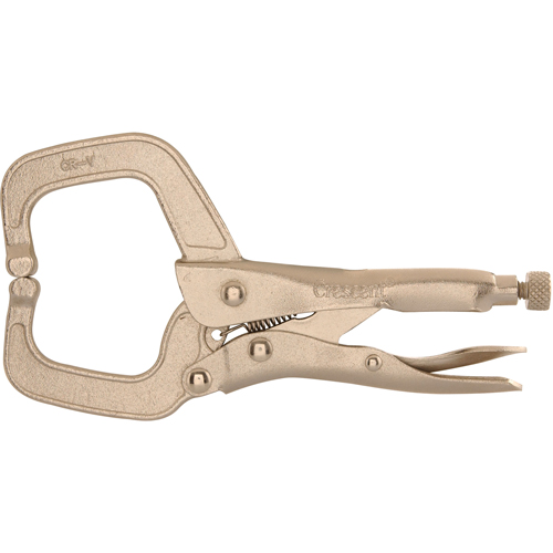 Locking Pliers, 6" Length, C-Clamp Distribution Jean Lapalme