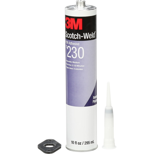 Adh&eacute;sif PUR TS230 Scotch-Weld, 10 oz, Cartouche, Blanc Distribution Jean Lapalme