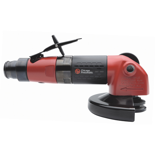 Meuleuses en angle industrielles, Roue 5", Entr&eacute;e 1/2" NPT, 12 000 Tr/min Distribution Jean Lapalme