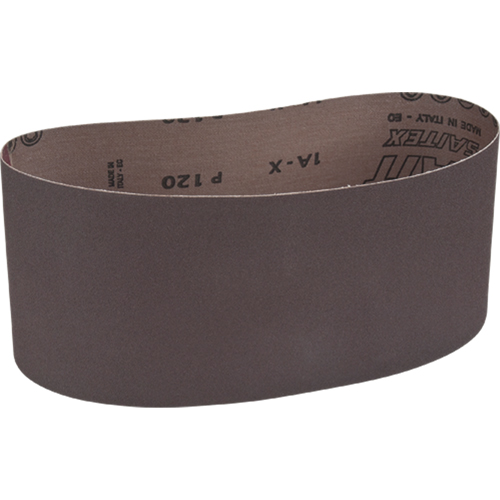 Courroie abrasive pour ponceuse portative, 4" la x 24" lo, Oxyde d'aluminium, Grain 120 Distribution Jean Lapalme