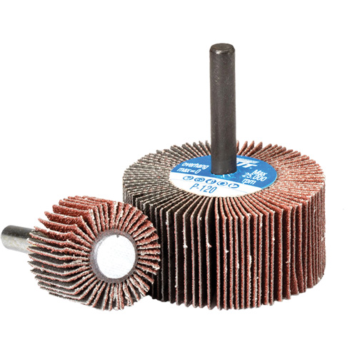 Flap Wheel, Aluminum Oxide, 180 Grit, 3" x 1" x 1/4" Distribution Jean Lapalme