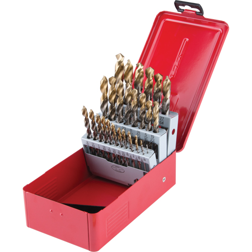 Jobber Drill Set, 29 Pieces, High Speed Steel Distribution Jean Lapalme