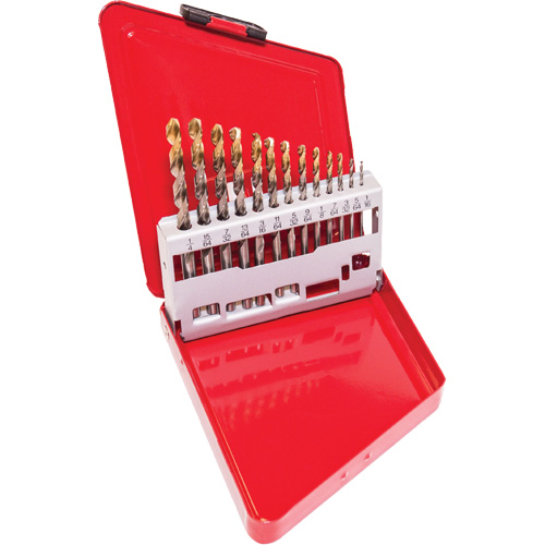 Jobber Drill Set, 13 Pieces, High Speed Steel Distribution Jean Lapalme