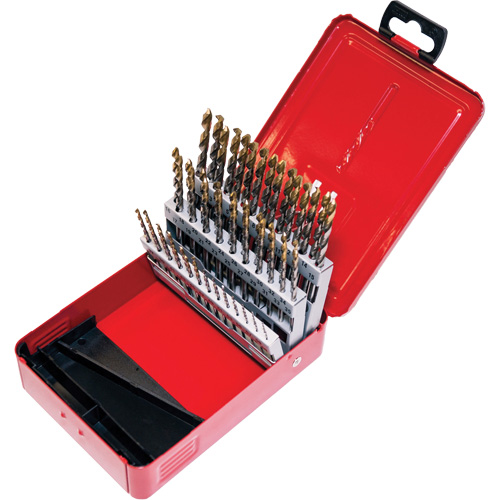 Jobber Drill Set, 60 Pieces, High Speed Steel Distribution Jean Lapalme