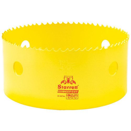 Scie &agrave; cloche bim&eacute;tal 4-3/4", 4-3/4", Profondeur de la coupe 2", Bim&eacute;tal Distribution Jean Lapalme