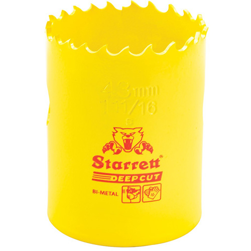 Scie &agrave; cloche bim&eacute;tal 1-11/1, 1-11/16", Profondeur de la coupe 2", Bim&eacute;tal Distribution Jean Lapalme